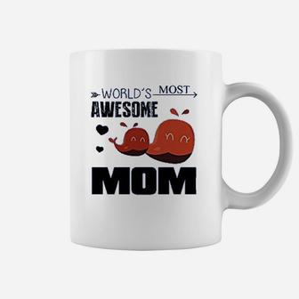 Worlds Most Awesome Mom Coffee Mug - Thegiftio UK