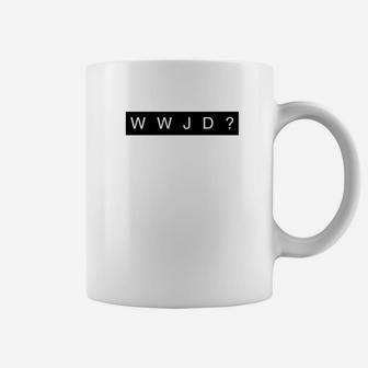 Wwjd What Would Jesus Do Classic Retro Coffee Mug - Thegiftio