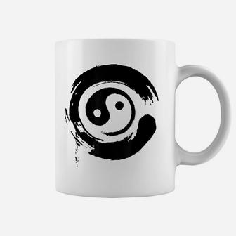 Yang Yin Circle Coffee Mug | Crazezy UK