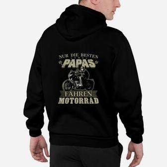 Die Bester Papas Fahren Motorrad Hoodie - Seseable