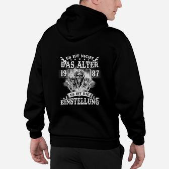 Es Ist Nicht Das Alter 87 Tee Hoodie - Seseable