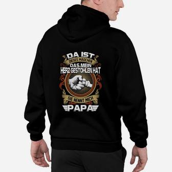 Herzstehlendes Mädchen Papa Hoodie, Vaterliebe Design - Seseable