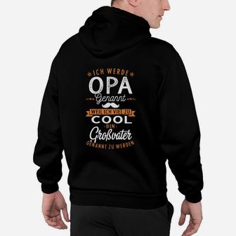 Opa Ankündigungs Hoodie, Lustiges Design für Großväter - Seseable