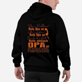 Rufe Mich Beim Namen Aber Die Wichtigen Nenem Mich Opa Hoodie - Seseable