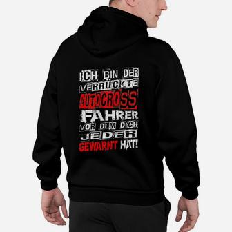 Vorrücker Autocross Fahrer Hoodie - Seseable