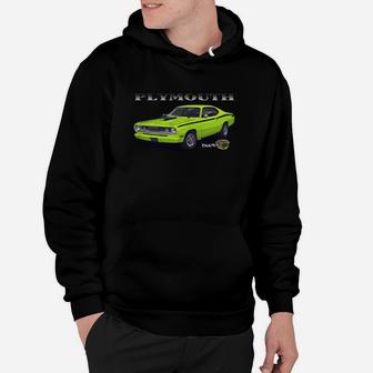 1970 Plymouth Duster Two Sided Hoodie - Thegiftio UK