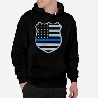 1Police Blesses By God Spoiled By My Husband Protected By Both Hoodie - Monsterry