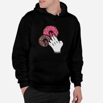 2 In The Pink 1 In The Stink Funny Donut Hoodie - Thegiftio UK