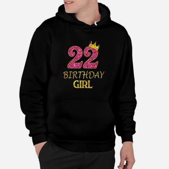22Nd Birthday Girl Princess 22 Years Old 22Nd Gif Hoodie | Crazezy CA