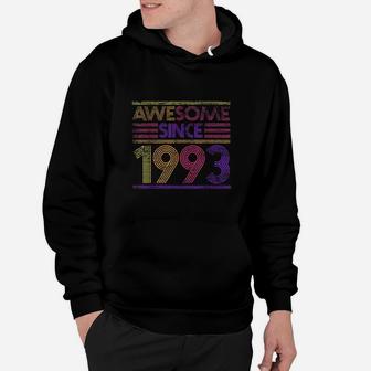 28Th Birthday Gifts Awesome Since 1993 Hoodie | Crazezy