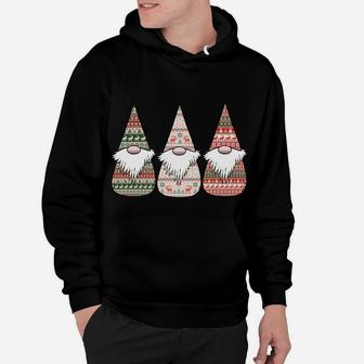 3 Nordic Gnomes Christmas Swedish Tomte Gnome Hat Hoodie | Crazezy CA