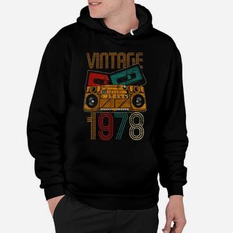 41St Birthday Gifts - Years Old Vintage 1978 Hoodie | Crazezy DE