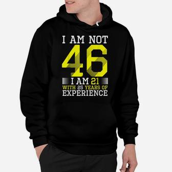 46Th Birthday Man Woman 46 Year Old Gift Hoodie | Crazezy