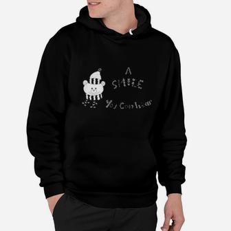 A Smile Is The Prettiest Thing You Can Wear Hoodie - Monsterry