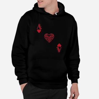Ace Of Hearts Hoodie | Crazezy