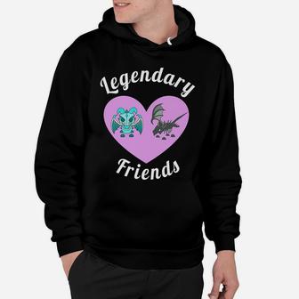 Adopt Me Legendary Friends Shadow Dragon And Frost Dragon Hoodie | Crazezy CA