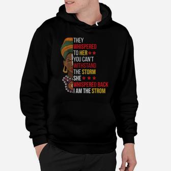 African American Afro Black Woman Gift Black History Month Hoodie | Crazezy UK