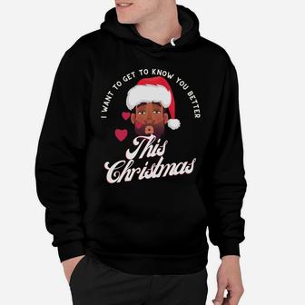 African American Santa For A Black Family This Christmas Sweatshirt Hoodie | Crazezy AU
