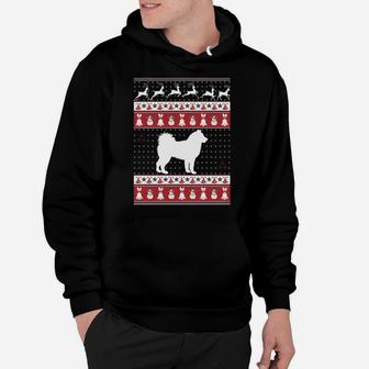 Alaskan Malamute Ugly Christmas Sweater Xmas Sweatshirt Hoodie | Crazezy