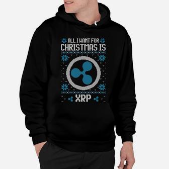 All I Want For Christmas Is Xrp - For Men & Women Sweatshirt Hoodie | Crazezy