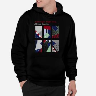 American Flag Army Patriot Independence July 4 Slim T-Shirt Hoodie | Crazezy