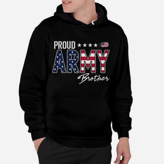 American Flag Proud Army Brother Hoodie | Crazezy
