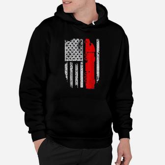 American Truck Driver Flag Hoodie | Crazezy