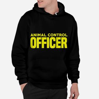 Animal Control Officer Public Safety Uniform Patrol Hoodie | Crazezy UK