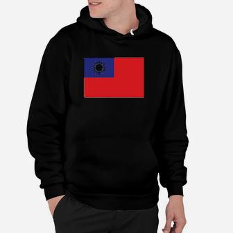 Asian And Middle Eastern National Pride Country Flags Basic Hoodie | Crazezy