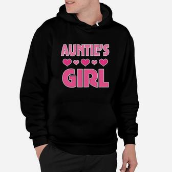 Auntie Girl Niece Gift Hoodie | Crazezy