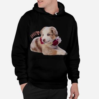 Australian Shepherd Shirt Aussie Mom Dad Love Dog Pet Tee Sweatshirt Hoodie | Crazezy