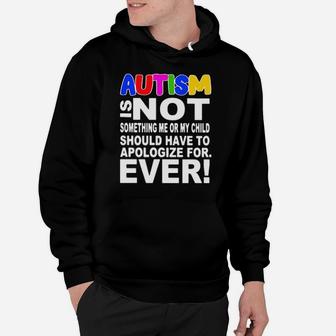 Autism Is Not Quote Hoodie - Monsterry DE