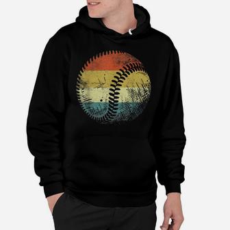 Baseball Player Gifts Funny Ball Retro Vintage Style Coach Hoodie | Crazezy AU