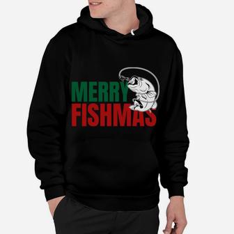 Bass Fish Apparel, Merry Fishmas Hoodie | Crazezy DE