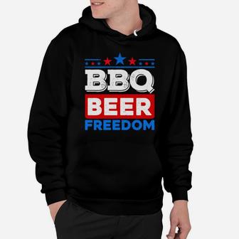 Bbq Beer Freedom America Usa Party 4Th Of July Summer Hoodie - Monsterry CA