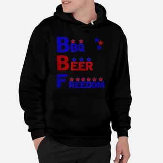 Bbq Beer Freedom Usa Party 4Th Of July Vintage Hoodie - Monsterry
