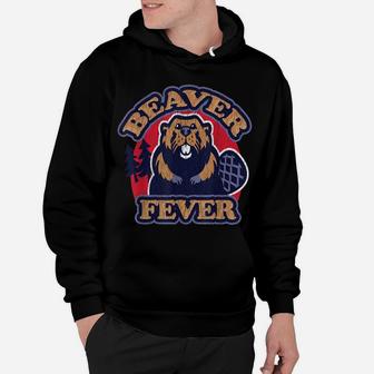 Beaver Fever Funny Hiking Camping Fishing Outdoors Dad Jokes Hoodie | Crazezy AU