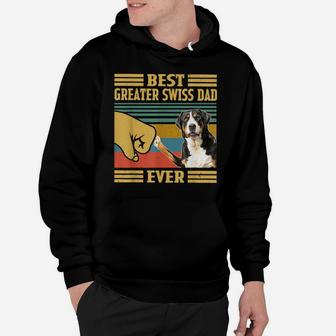 Best Greater Swiss Mountain Dog Dad Ever Fathers Day Hoodie | Crazezy
