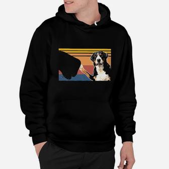 Best Greater Swiss Mountain Dog Dad Ever Vintage Fathers Day Hoodie - Monsterry