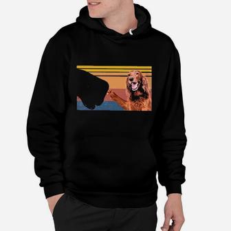 Best Irish Setter Dad Ever Vintage Father Day Hoodie - Monsterry AU