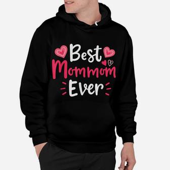 Best Mommom Ever Flower Floral Design Cute Mothers Day Hoodie | Crazezy AU