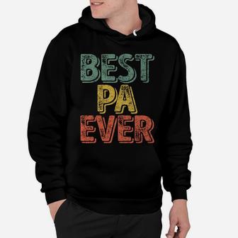 Best Pa Ever Shirt Funny Christmas Gift Father's Day Hoodie | Crazezy UK