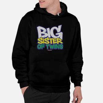 Big Sister Of Twins Hoodie | Crazezy CA
