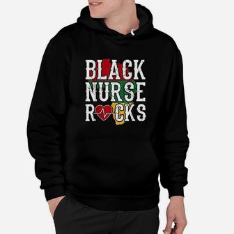 Black Nurse Rocks Black African American Lives Matter Hoodie | Crazezy