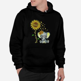 Blessed To Be Called Mimi Sunflower Elephant Hoodie | Crazezy DE