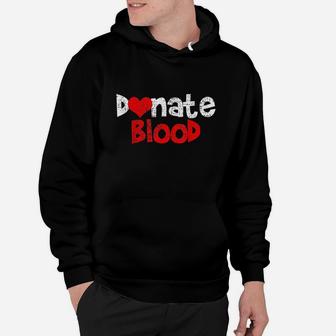 Blood Donor Donation Hoodie | Crazezy UK