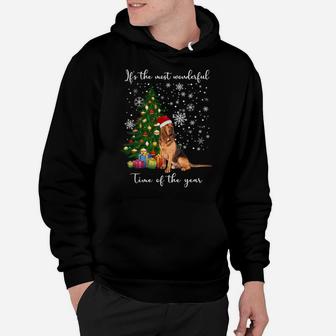 Bloodhound Dog It's The Most Wonderful Time Of The Year Sweatshirt Hoodie | Crazezy CA