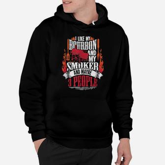 Bourbon Bbq For A Whiskey Loving Grill Chef Hoodie - Monsterry UK