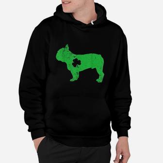 Bulldog Irish Clover St Patrick Day Hoodie | Crazezy AU