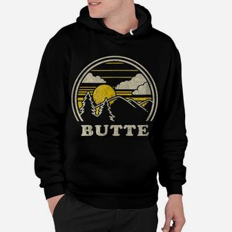 Butte Montana Mt T Shirt Vintage Hiking Mountains Tee Hoodie | Crazezy CA